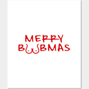 MERRY BOOBMAS Posters and Art